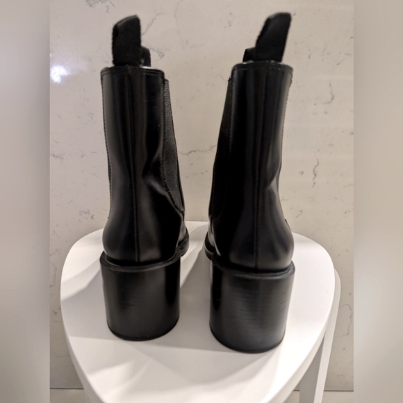 Black Chelsea Ankle Boots - Picture 7 of 10